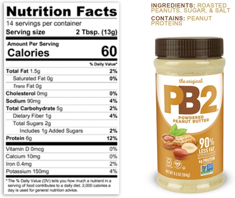 PB2 Original Powdered Peanut Butter - 6.5oz - Image 2